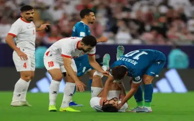 رياضة ـ القريني: إصابة يزن النعيمات ستبعده شهرين