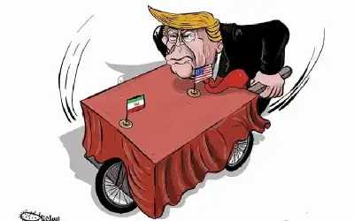 كاريكاتير ـ عن تصريحات ترامب حول المفاوضات