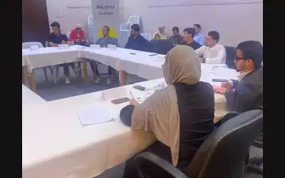 ناشئة نيسان ـ جلسة حوارية في بيت شباب إربد